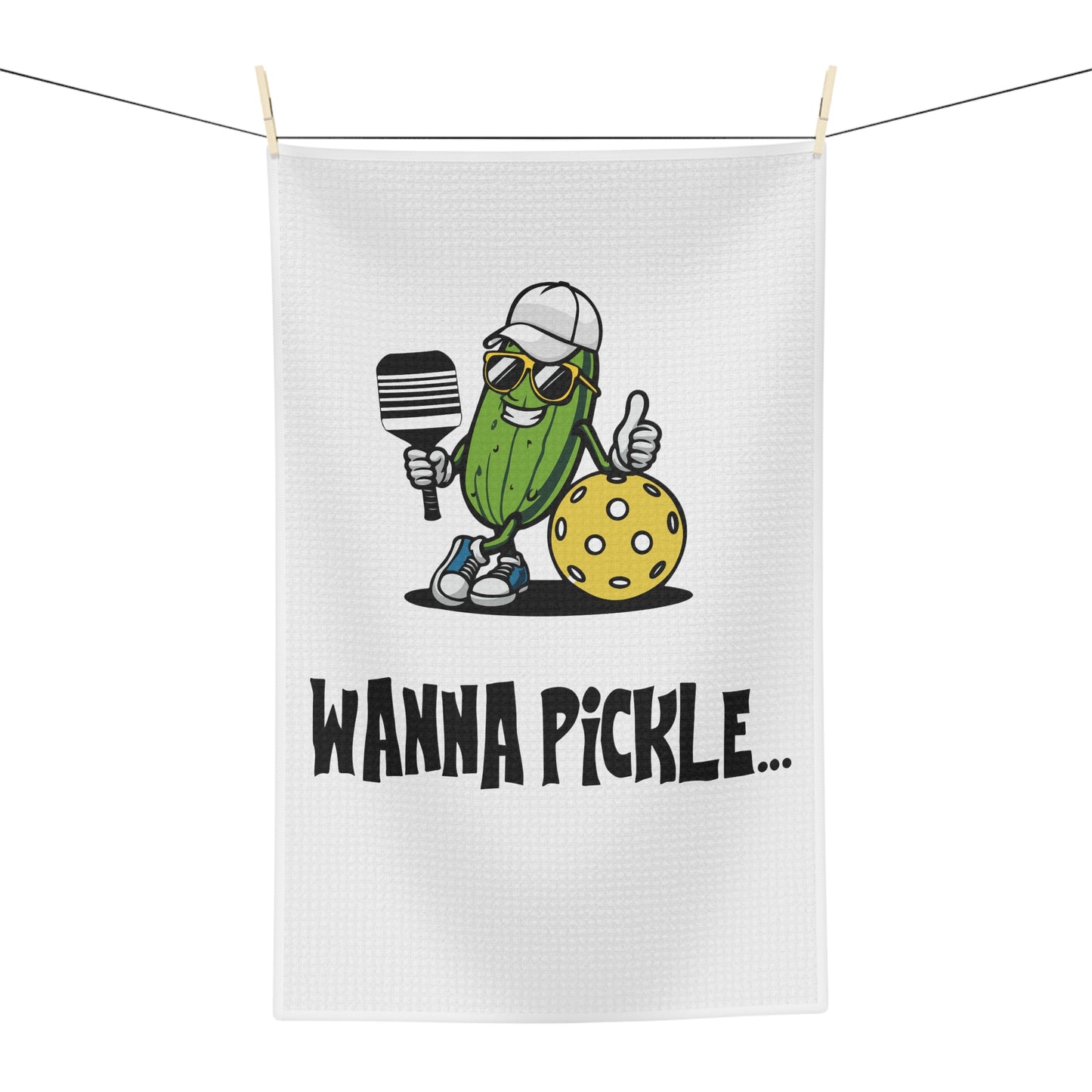 Wanna Pickle... Microfiber Athletic Towel