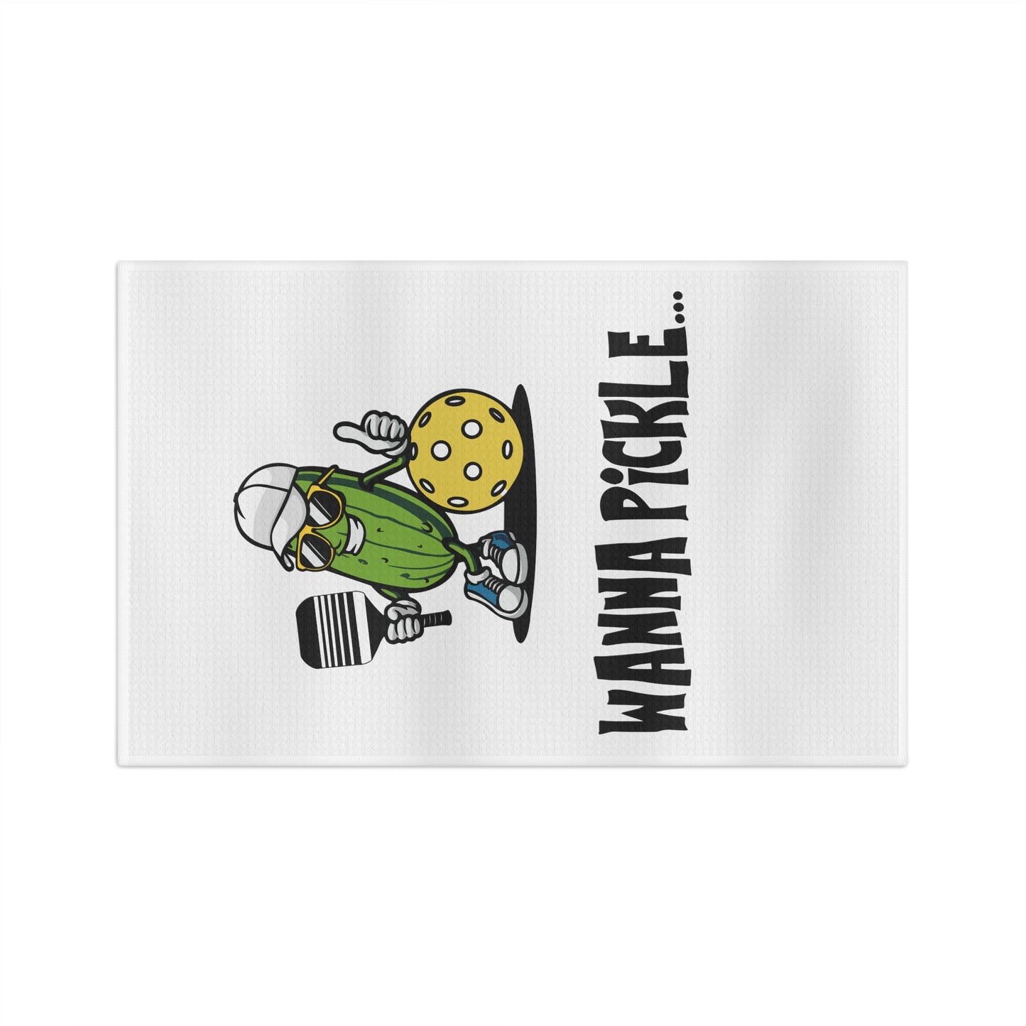 Wanna Pickle... Microfiber Athletic Towel