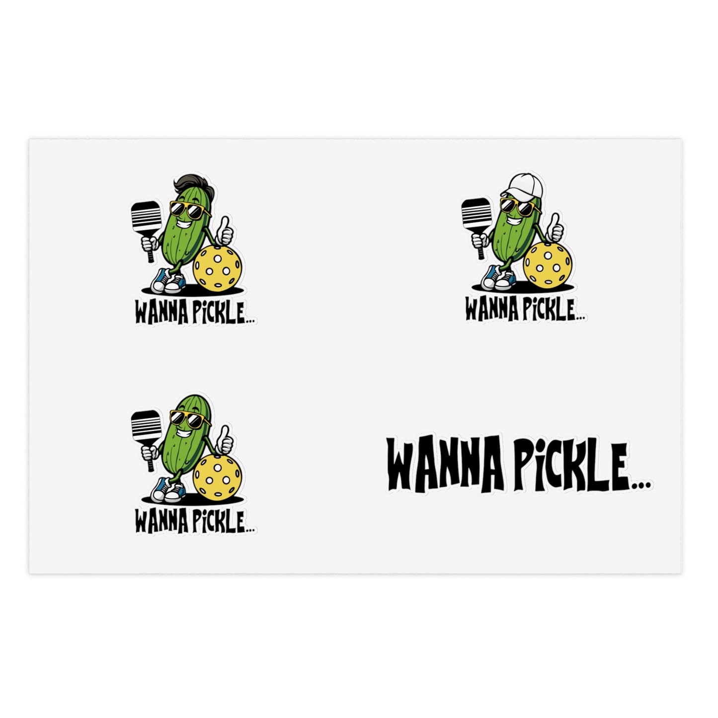 Wanna Pickle... Sticker Sheets