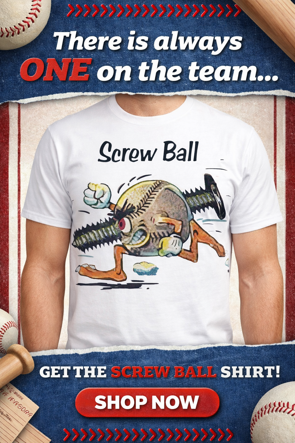 Screwball SPF 50+ Shirt