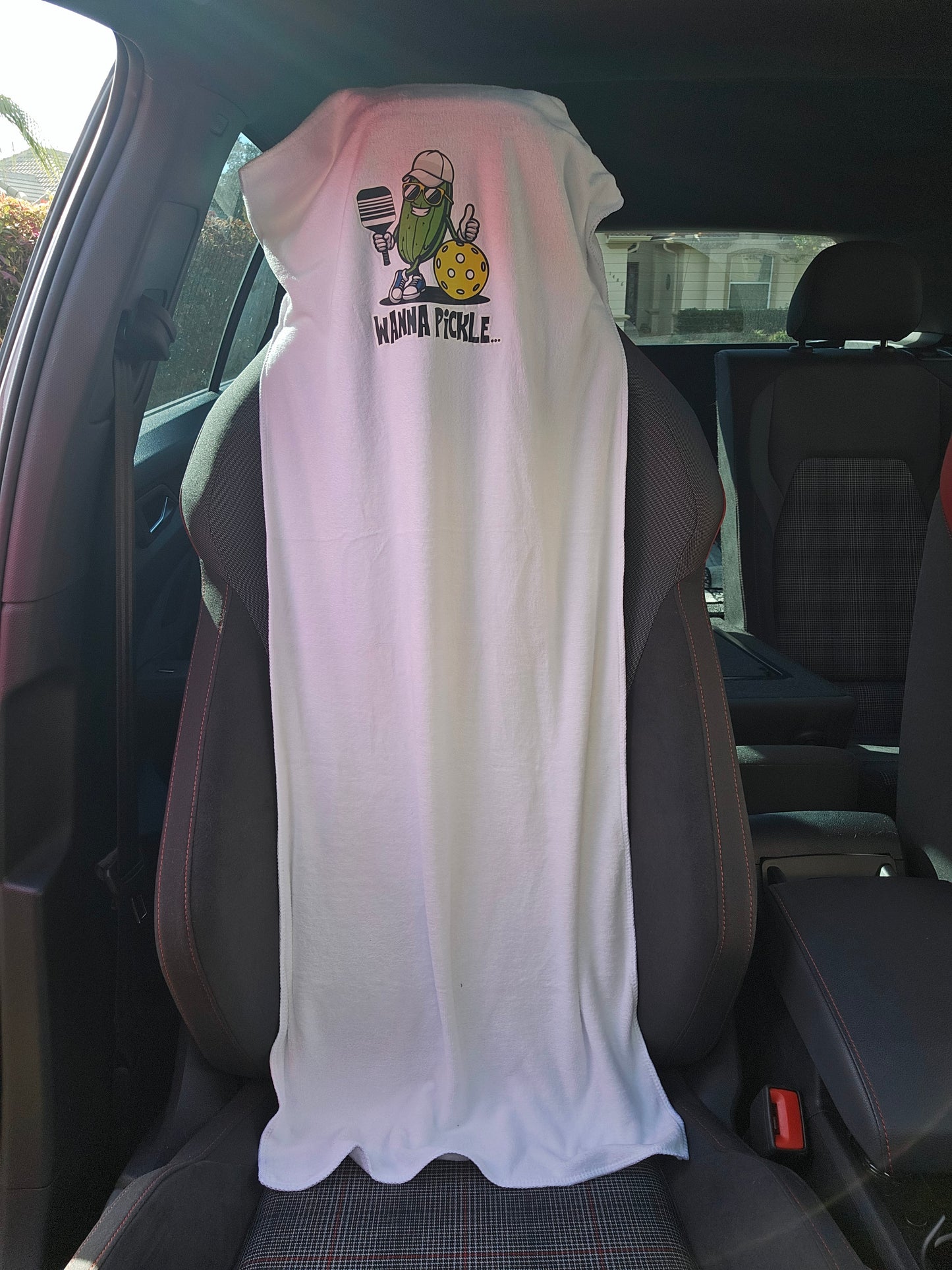 Wanna Pickle Performance Towel...From Court To Car