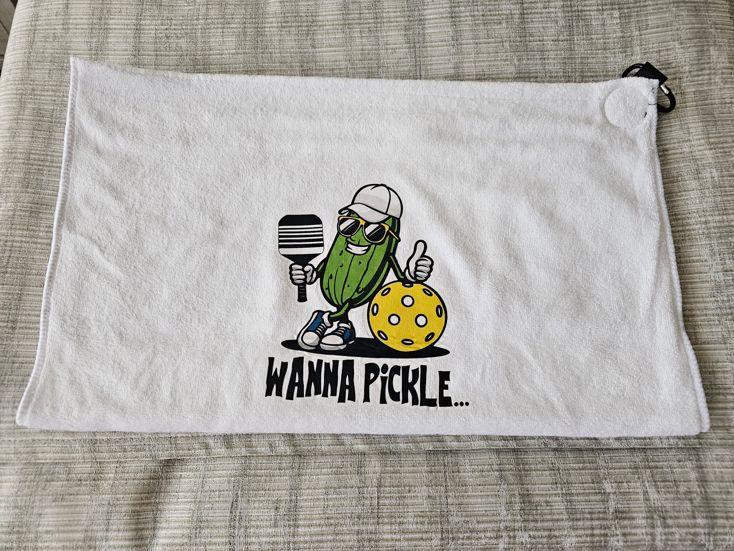 Wanna Pickle Performance Towel...From Court To Car