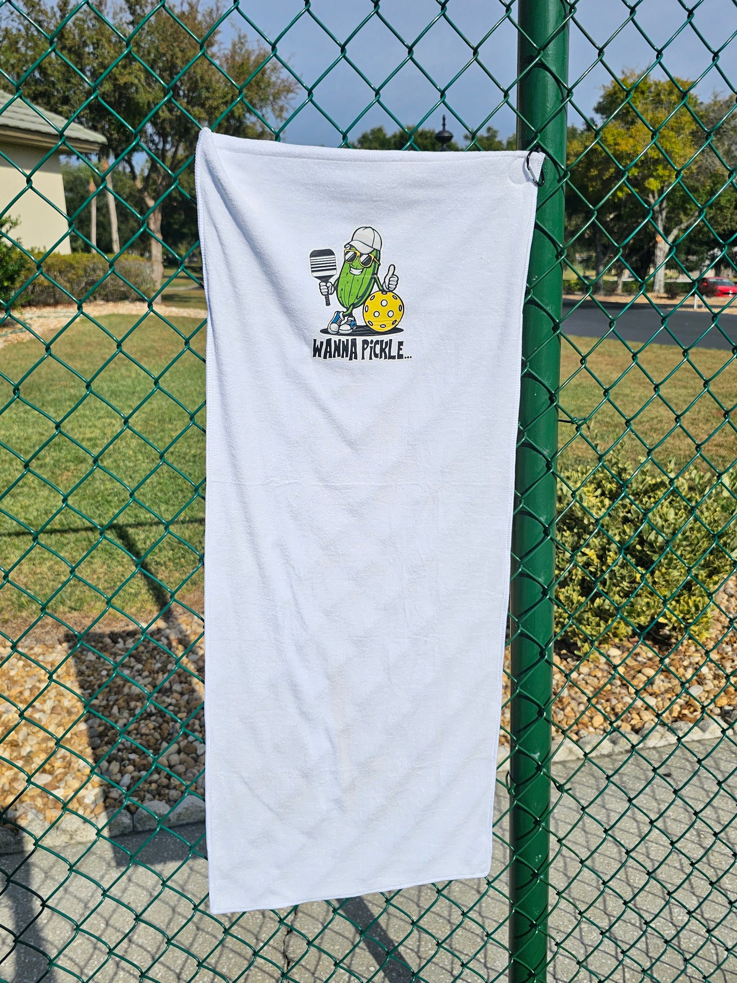 Wanna Pickle Performance Towel...From Court To Car