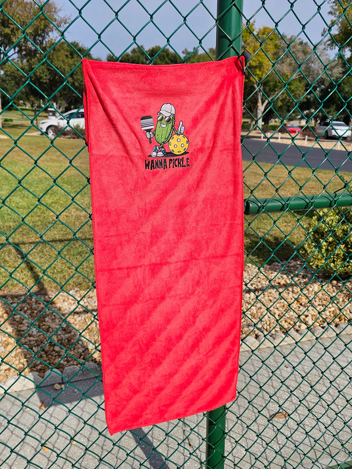 Wanna Pickle Performance Towel...From Court To Car